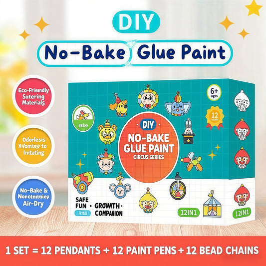 No-Bake Gel Painting Kit for Kids – DIY Creative Color Art Toy with Keychain Accessories, Preschool Handcraft Activity Set for Boys & Girls Ages 3+